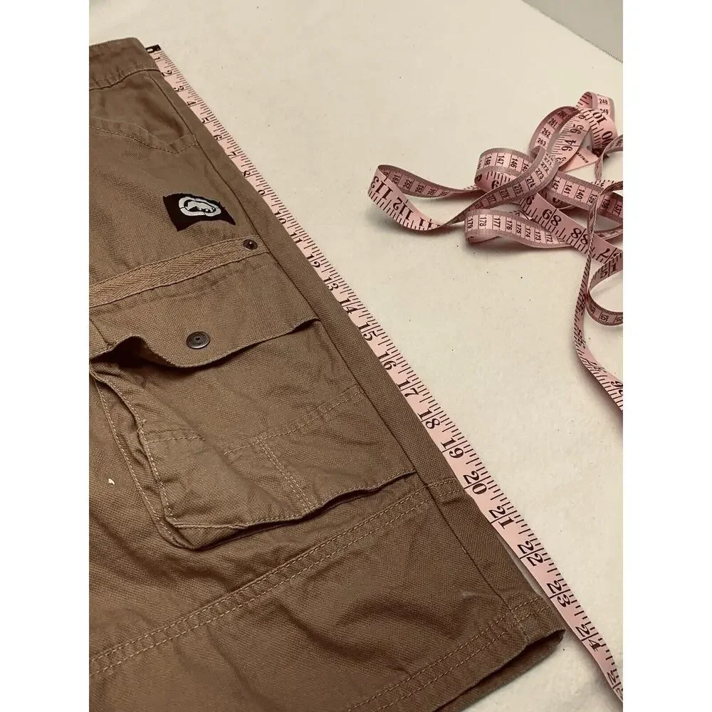 Ecko Unltd Shorts Mens 38 Tan Cargo Safari Hiking Lightweight Casual 38 EUC